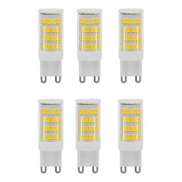 Imagem de Lâmpada Halopin Led G9 5W Branco Quente Para Lustres  6 Un. 