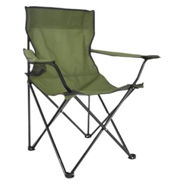 Imagem de Cadeira De Praia – DobráVel, Com Suportes Para Copos E Bolsa De Transporte(Verde)