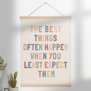 Imagem de HKDGVRTB Presentes de incentivo para mulheres e homens moldura inspiradora de pôster de arte de parede, decoração de parede de afirmações positivas, arte motivacional para sala de aula, 30 x 40 cm