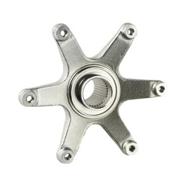 Imagem de Cubo da roda dentada do eixo traseiro compatível com Yamaha Banshee 350 89-06 Blaster 200 88-06 para YTZ250N 1985 YTZ250S 1986 peças de substituição 2XJ-25386-00-00 acessórios de metal para