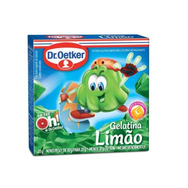 Imagem de Gelatina Dr. Oetker Sabor Limão 20g