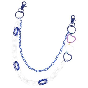 Imagem de Corrente para cinto – chaveiros de acrílico para calças, joias corporais femininas, acessórios de cintura para homens, acessórios de jeans para mulheres, roupas masculinas