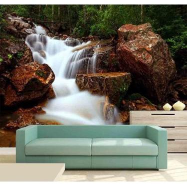 Imagem de Papel de Parede Painel Fotográfico Cachoeira 3D 1M² na 020 - Voce Deco