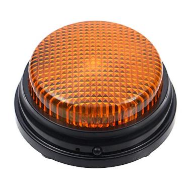 Imagem de Botão Gravável de Voz Som com Luz LED Alto Brilho Econômico em Energia para Brinquedo Interativo entre Pais e Filhos Educação Linguagem Infantil Fonógrafo Fácil Transportar Usar