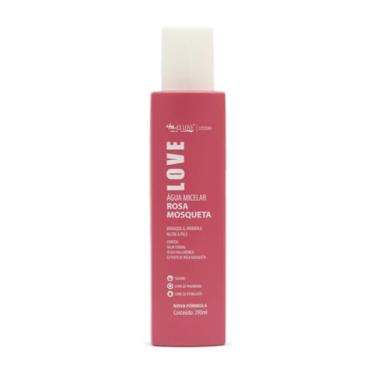Imagem de Água Micelar Max Love Rosa Mosqueta 290ml – Limpeza Facial 5 em 1, Demaquilante, Tonificante e Hidratante, Suaviza e Revitaliza a Pele