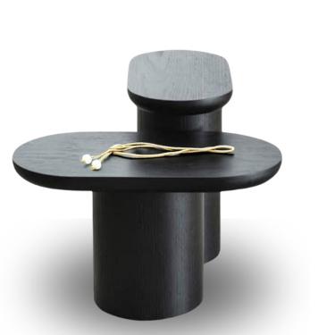 Imagem de Jogo Mesa De Centro Domino Em ébano