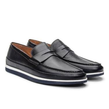 Imagem de Mocassim Masculino Loafer Couro Estilo Moderno Casual-Masculino