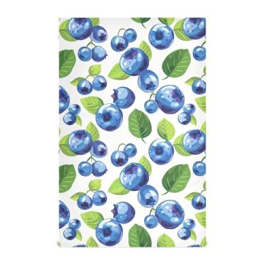 Imagem de SEHANY Conjunto de 1 toalhas de cozinha de mirtilo, toalhas de mão absorventes super macias, toalhas de limpeza reutilizáveis, toalhas de chá de secagem rápida, toalha de mesa para decoração de