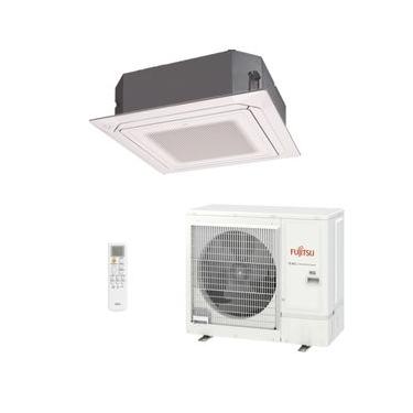 Imagem de Ar-Condicionado Split Cassete 4 Vias Inverter R-32 Fujitsu 35.000 BTUs Quente/Frio 220V Monofásico