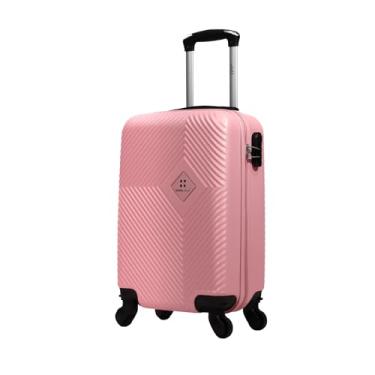 Imagem de Mala de viagem bordo pequena 10kg Zug Swiss Move Rose