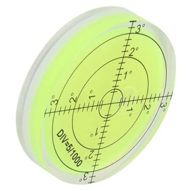 Imagem de RiToEasysports Display Transparente Acrílico de Nível de Bolha, Faixa de 10mm para Balanças e Plataformas de Câmera, Compacto, 6x6x1.2cm, Ferramenta de Calibração Horizontal de Plástico Abs