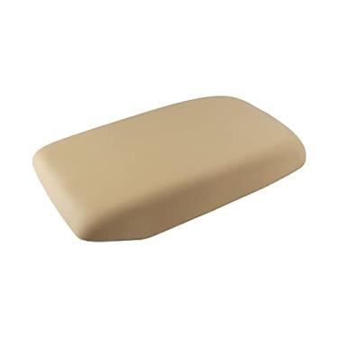 Imagem de VANJING Compatível com kit de tampa de apoio de braço de console central de couro Toyota Highlander 2008 2009 2010 2011 2012 2013 2014 bege