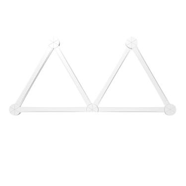 Imagem de Linhas de Luz Parede LED RGB Lâmpada Emenda Regulável com Sincronização Música Barras Decoração Caseira DIY Lâmpadas Plug-in 6 Seções para Quarto Jogo