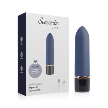 Imagem de Cápsula Vibratória Multivelocidade Recarregável Sensevibe Cute