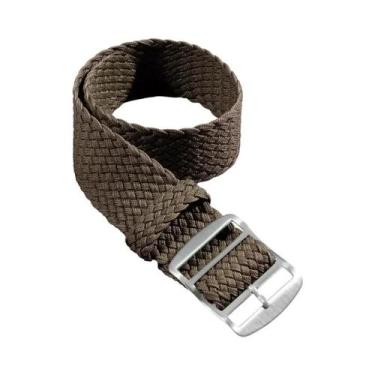 Imagem de Pulseira De Relógio Unissex De Nylon Tecido Trançado 14mm-22mm, Substi