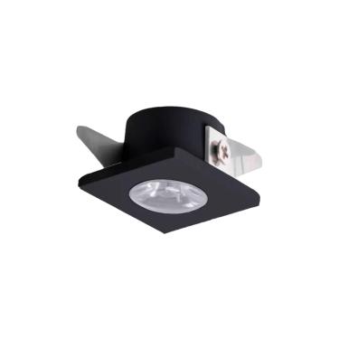 Imagem de Mini Spot Led ELYSA Embutir 1W 3000K 80Lms Bivolt IP20 – Nordecor | Preto Cód. 6002