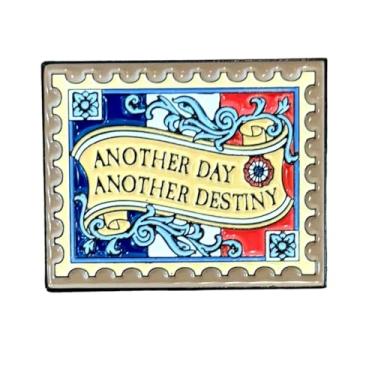 Imagem de The Coloring Project - Broche esmaltado inspirado em Les Misérables - Another Day Another Destiny - Presente da Broadway para fãs de teatro musical