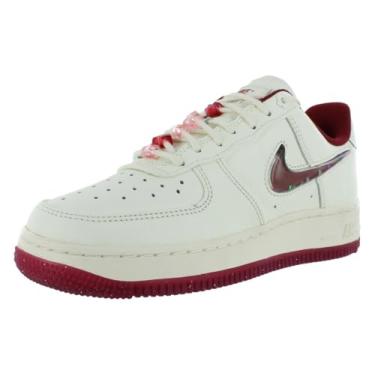 Imagem de Nike Tênis de basquete feminino, Vela/Team Red/Sail/Team Red, 34