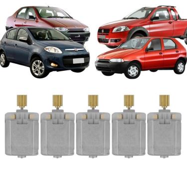 Imagem de Kit 5 Motorzinho Da Trava Elétrica Fechadura Meriva Corsa