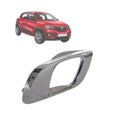 Imagem de Maçaneta Interna Gatilho Cromada Lado Esquerdo Kwid Após 17