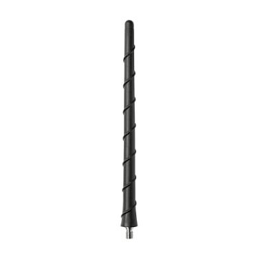 Imagem de Antena compatível com Jeep Wrangler JK/JL Gladiator (2007-2024) Antena de borracha curta de 20 cm – Rosqueamento EUA – Seguro para lavagem de carros – Bobina interna de cobre