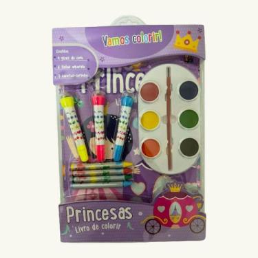 Imagem de Vamos colorir! - princesas - PE DA LETRA, 3