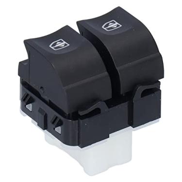 Imagem de Generic Interruptor de Controle de Janela Preto Resposta Rápida Substituição Perfeita para CAPTUR Mk1 2012 até o Presente Adequado para CLIO Mk4, TRAFIC Mk3, Mk3 Interruptor Interno Automotivo ABS