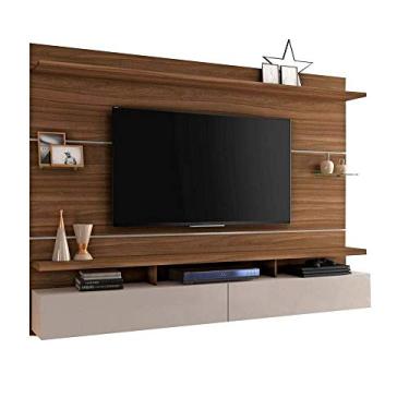 Imagem de PAINEL PARA TV ATÉ 60 POLEGADAS AQUARELA ROVERE/OFF JCM