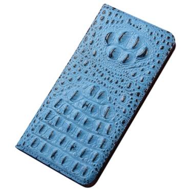 Imagem de FWYANZH Capa carteira para Google Pixel 10 Pro XL/10 PRO/10, capa de couro genuíno crocodilo textura alívio luxo flip Kickstand capa de proteção de corpo inteiro, cromada, 10Pro