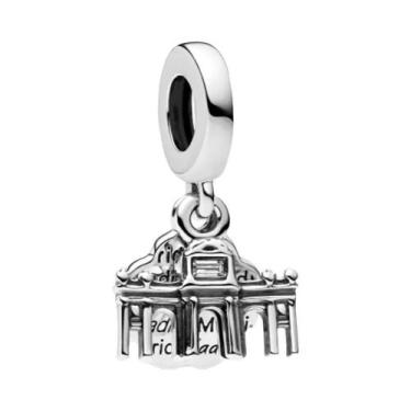 Imagem de Pulseira De Segurança De Viagem Em Prata 925 Para Mulheres, Charme DIY