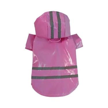 Imagem de Capa De Chuva Refletiva E Impermeável Para Cães Pequenos, Poncho À Pro