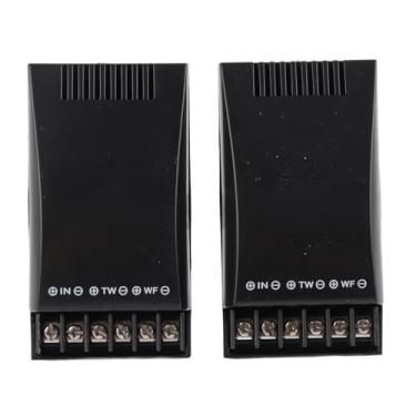 Imagem de MUNEFE Crossover estéreo de carro, 2 Ways 100W Saída 12V Crossover de áudio, crossover de alto -falante absh shell car para o veículo som correto