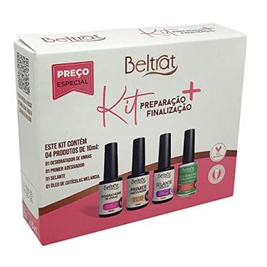 Imagem de Beltrat – Kit Preparação e Finalização para Alongamento de Unhas em Gel com 4 Produtos