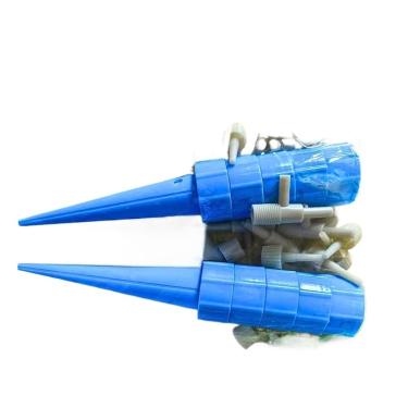 Imagem de Gotejador Para Plantas Irrigador Água Acoplável Em Garrafa Regador Automático(24 Unidades Azul)