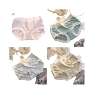 Imagem de Conjunto De Calcinhas Femininas Em Modal Confortáveis Sem Costura Ling