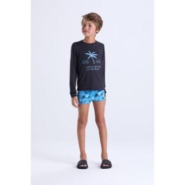 Imagem de Conjunto Moda Praia Masculino Infantil Coqueiro-Masculino