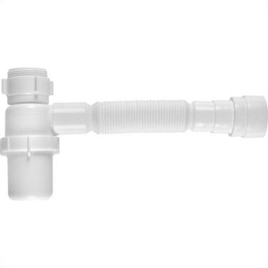 Imagem de Sifao Pvc Copo Astra Flexivel Universal Branco Ssuc*Br1, Branco