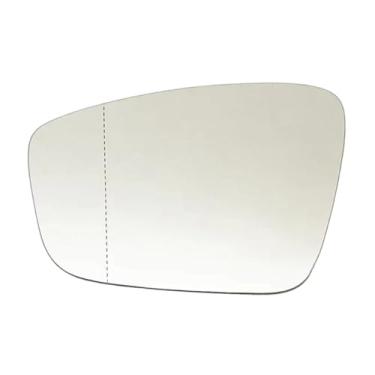 Imagem de Espelho lateral aquecido de vidro auto Compatível com vw eua jetta beetle eua passat b7 esquerda direita substituição retrovisor modelo brasil(Left side LH)