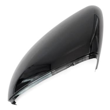 Imagem de Esttlamer Tampa do espelho do lado esquerdo do motorista compatível com Volkswagen Jetta 2019 2020 2021 2022 2023 2024 2025 Substituição de capas de espelho retrovisor de porta externa sem setas