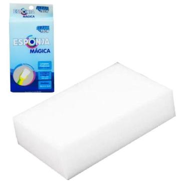 Imagem de Esponja Mágica Buchinha Tira Manchas Melanina Limpeza P 5g Multiuso  -