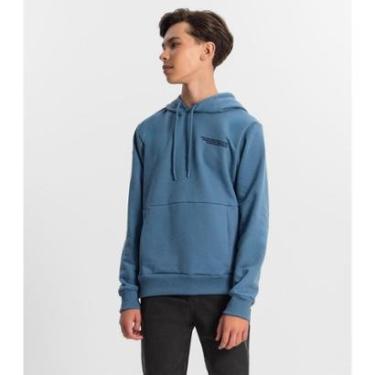 Imagem de Blusão Juvenil Masculino Com Capuz Minty Azul-Masculino