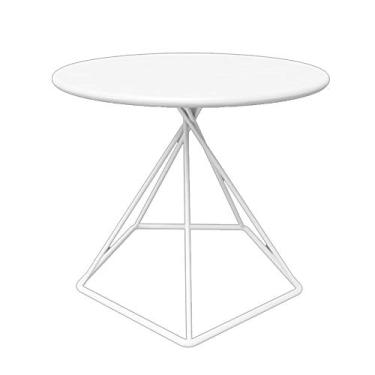 Imagem de Mesa lateral nórdica luxuosa criativa mesa de centro sala de estar sofá mesa de canto pequena mesa lateral quarto mesa redonda (cor: D) (C)