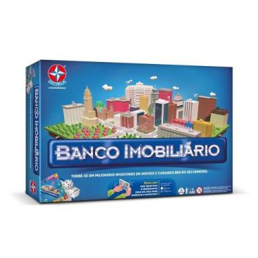 Imagem de Jogo de tabuleiro banco imobiliário com aplicativo -estrela