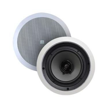 Imagem de Par de Arandela JBL 6FR2R Redonda Branca