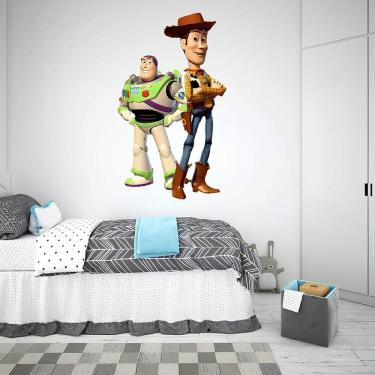 Imagem de Adesivo De Parerde Toy Story - Woody E Buzz
