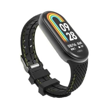 Imagem de Pulseira De Silicone Para Xiaomi Mi Band 8 9, Bracelete Substituto Par