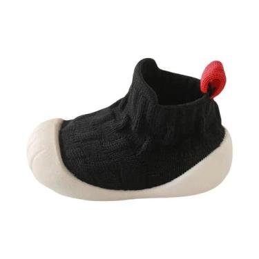 Imagem de Sapatos Leves E Respiráveis De Malha Para Bebês (0-3 Anos) Com Sola An