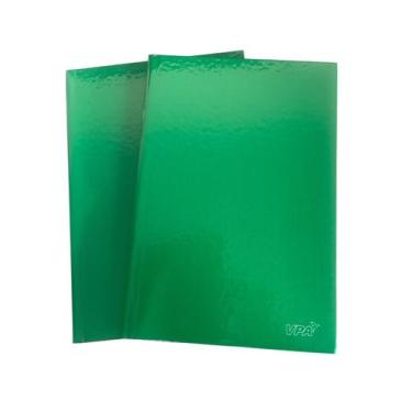 Imagem de Caderno de Brochura Capa Dura Pequeno com 48 folhas Cor:Verde - VPA, V