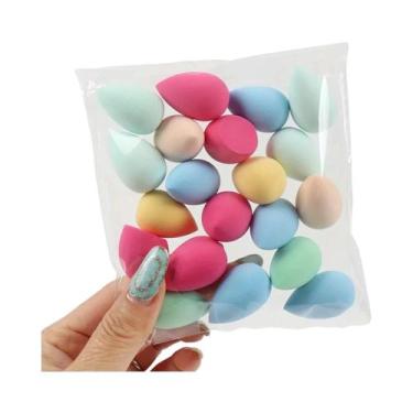 Imagem de Mini Esponjas De Maquiagem Sem Látex, Ativadas Por Água, Para Base, BB