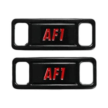 Imagem de Fivela De Metal Unissex Para Cadarços De Tênis AF1, Acessórios De Deco